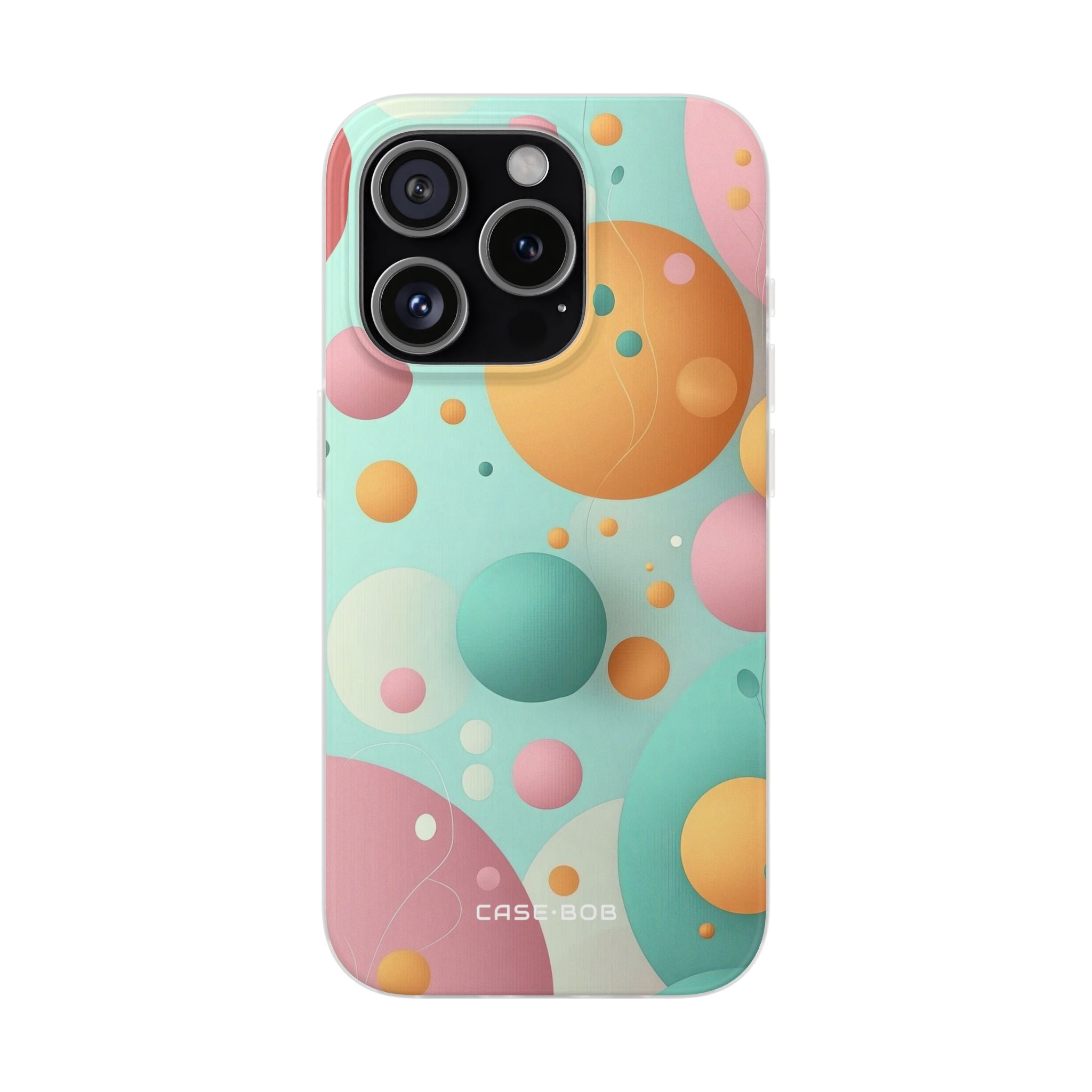 Pastel Circles iPhone 15 Pro Case - Soft