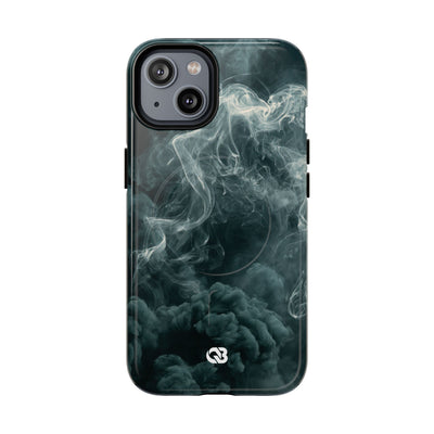 Luminescent Vapor Drift · Tough 2.0 Magnetic Phone Case for iPhone · Teal
