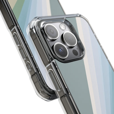 Green Impact MagSafe Phone Case for iPhone - Sage Prism Beam