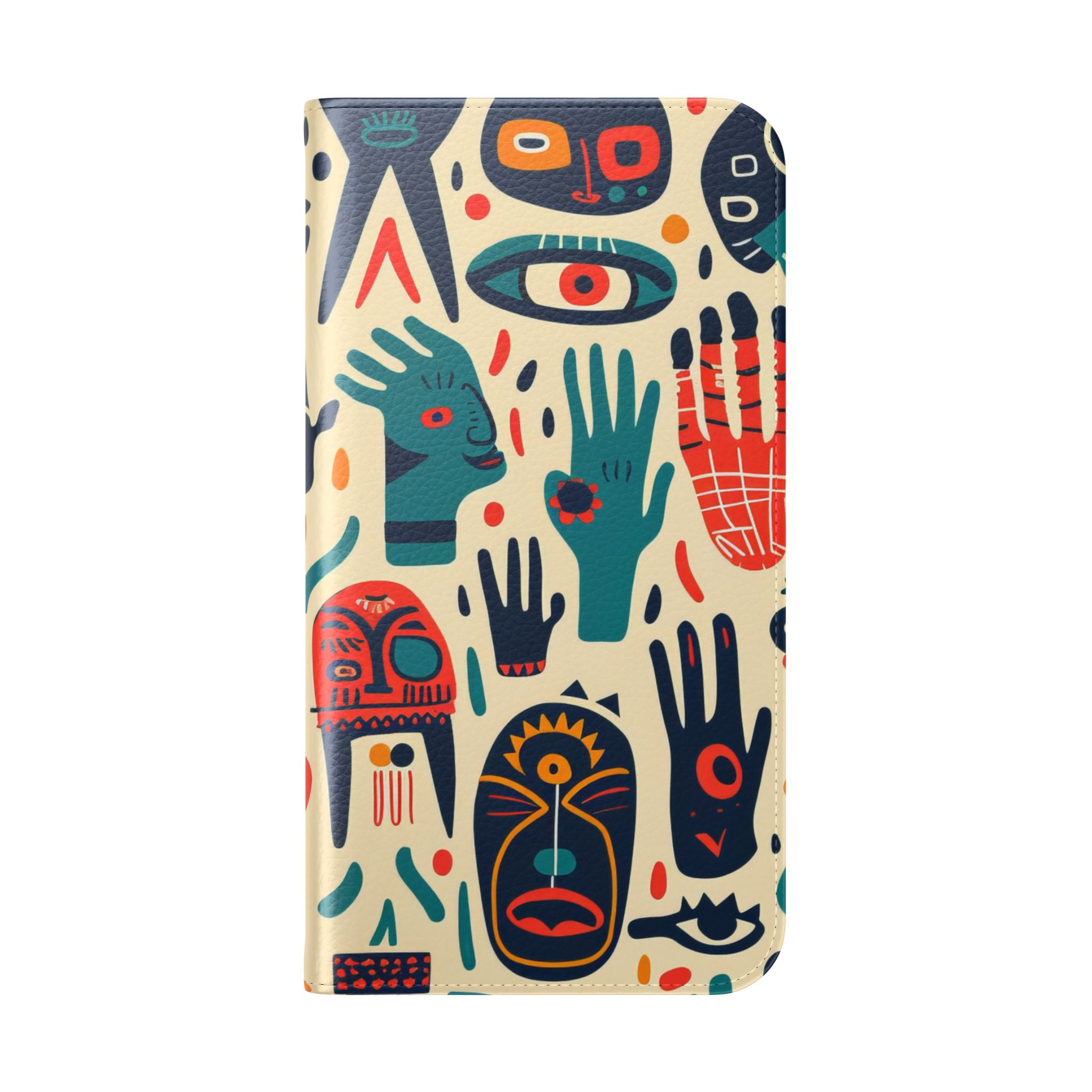 Tribal Faces - iPhone 16 Plus Cover - Pung