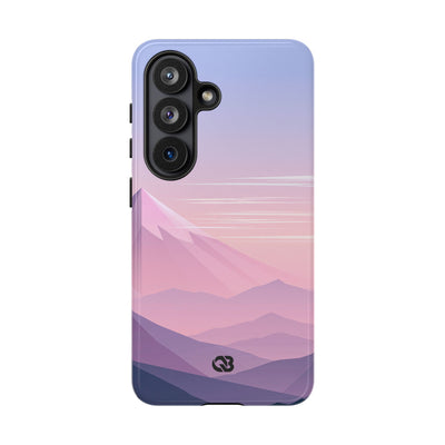 Alpine Twilight · Tough Phone Case for Samsung · Pink