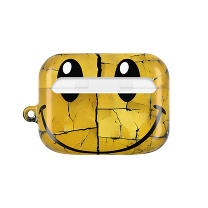 Cracked Smiley - AirPods Case