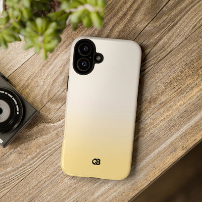 Yellow Tough Phone Case for iPhone - Bleached Citron Haze