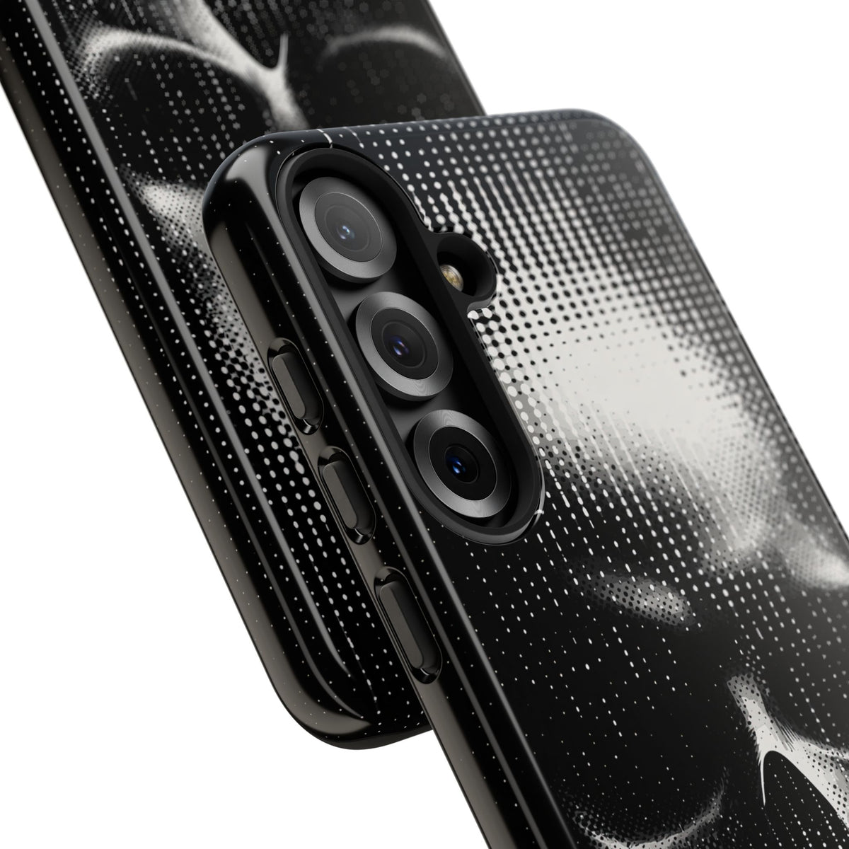 Raster Phantom · Tough Phone Case for Samsung · Black