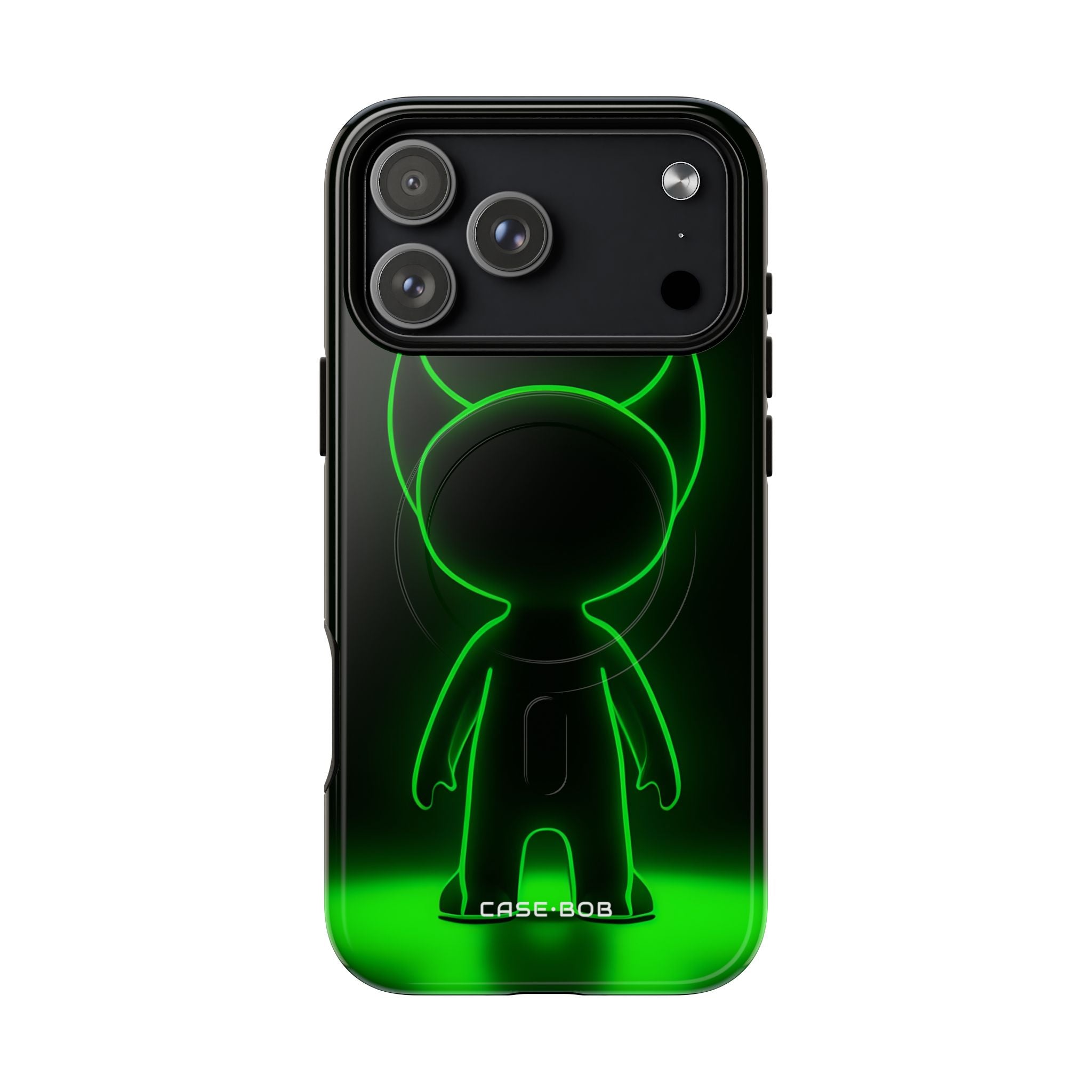 Neon Horned Glow iPhone 17 Pro Max Case - Tough+ - CASE•BOB