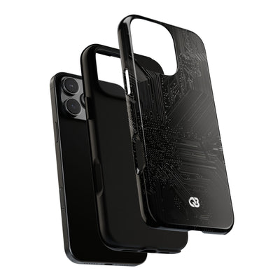 Obsidian Circuitry · Tough Phone Case for iPhone · Black