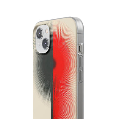 Red Lite Phone Case for iPhone - Split Signal Red