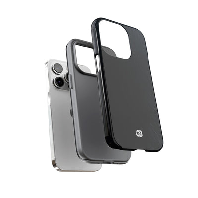 Brushed Obsidian Steel · Tough Phone Case for iPhone · Black