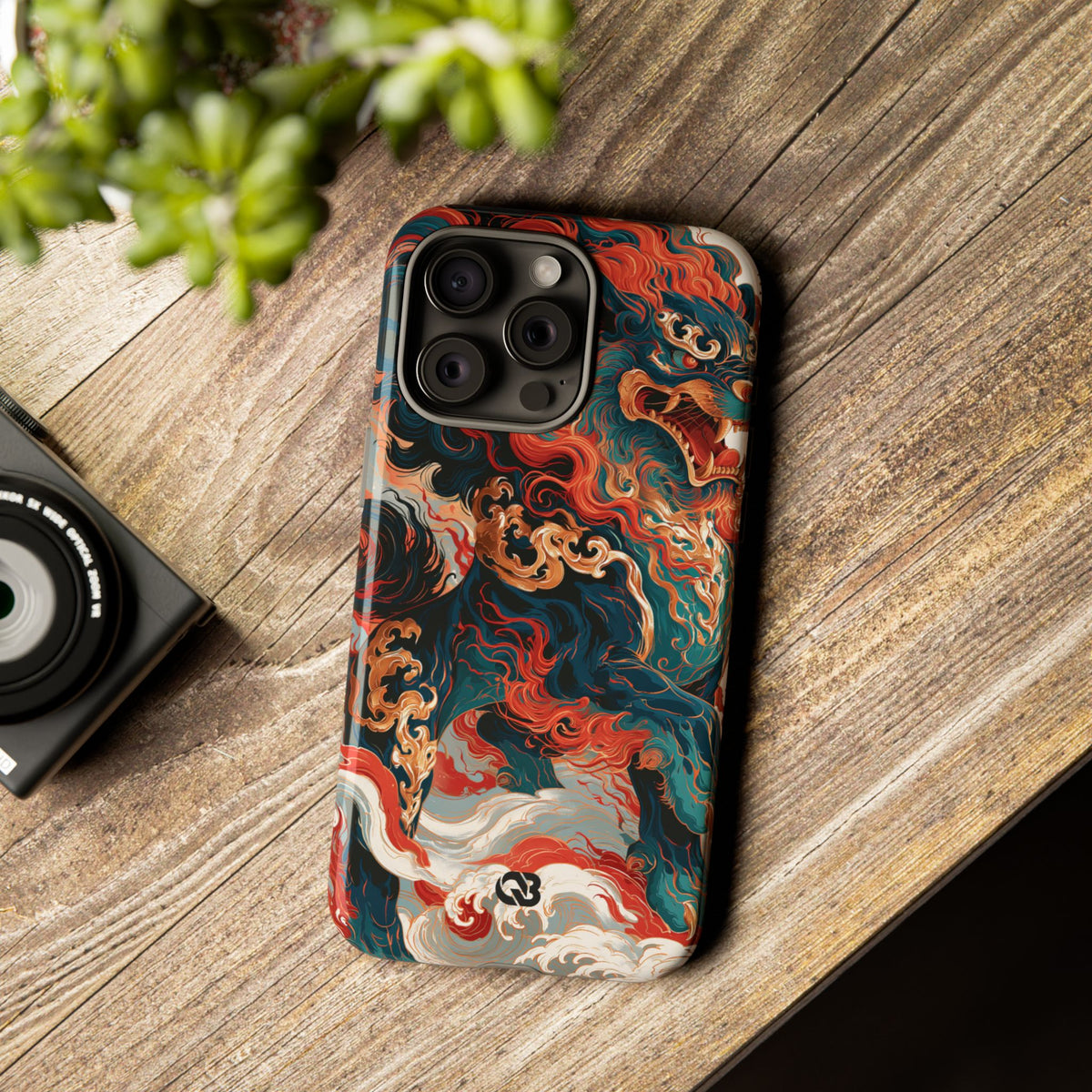 Imperial Shishi · Tough Phone Case for iPhone · Teal