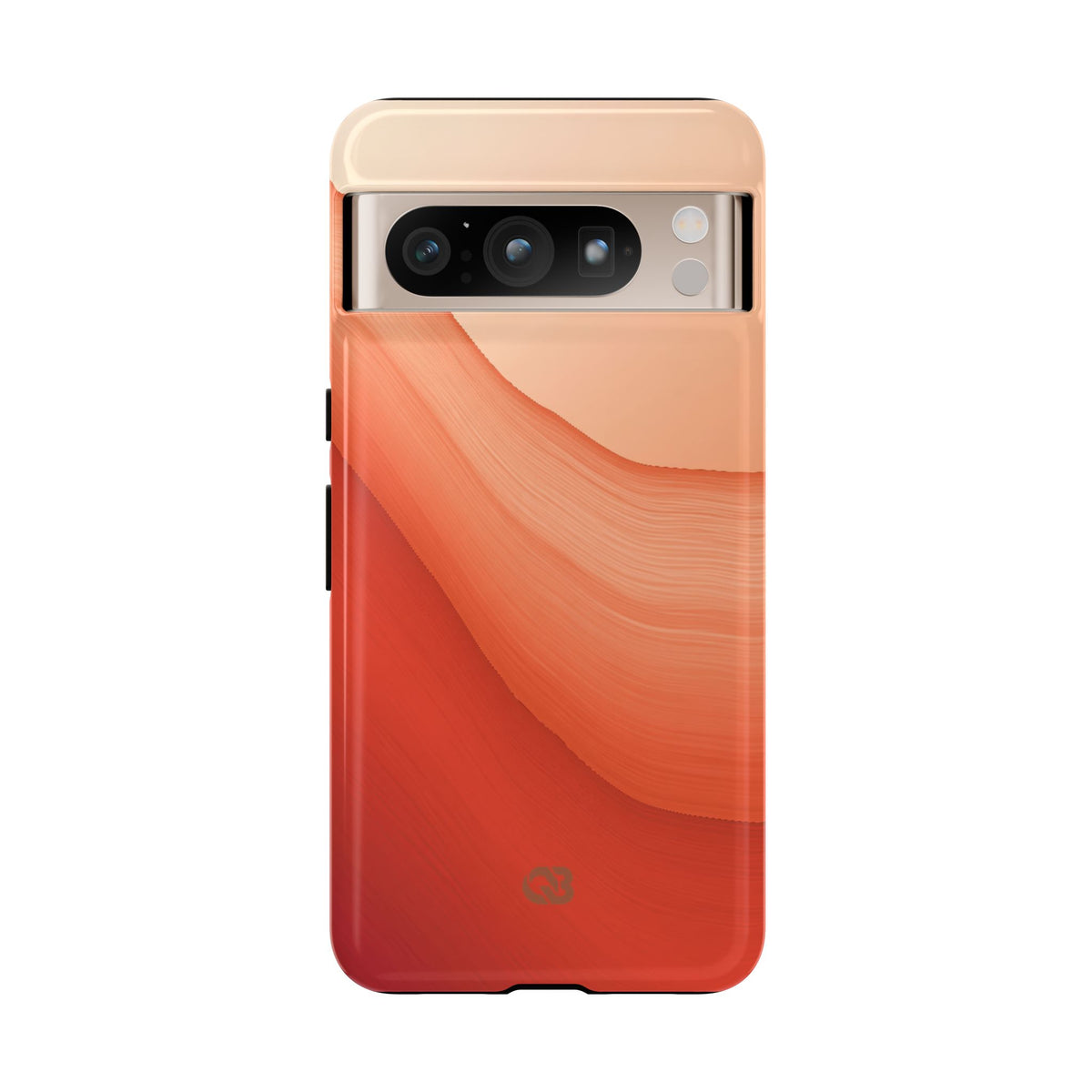 Terracotta Flow · Tough Phone Case for Pixel ·  Orange