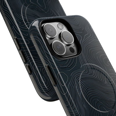 Obsidian Elevation · Tough 2.0 Magnetic Phone Case for iPhone · Black