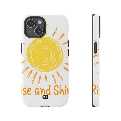 Amber Solar Glow · Tough Phone Case for iPhone