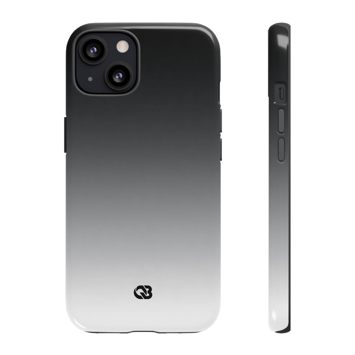 Noir Ombre Fade · Tough Phone Case for iPhone · Black