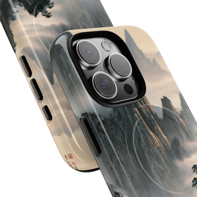 Sacred Mountain Mist · Tough 2.0 Magnetic Phone Case for iPhone · Beige