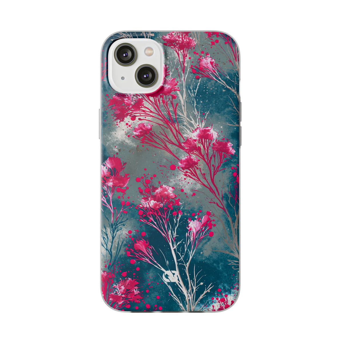 Cyber Blossom · Lite Phone Case for iPhone ·  Teal