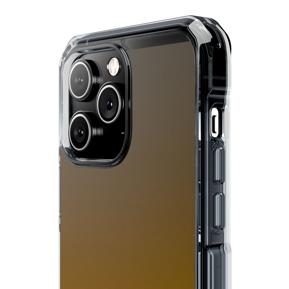 Golden Umber · Clear Impact Magnetic Phone Case for iPhone · Gold