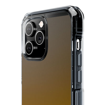 Golden Umber · Clear Impact Magnetic Phone Case for iPhone · Gold