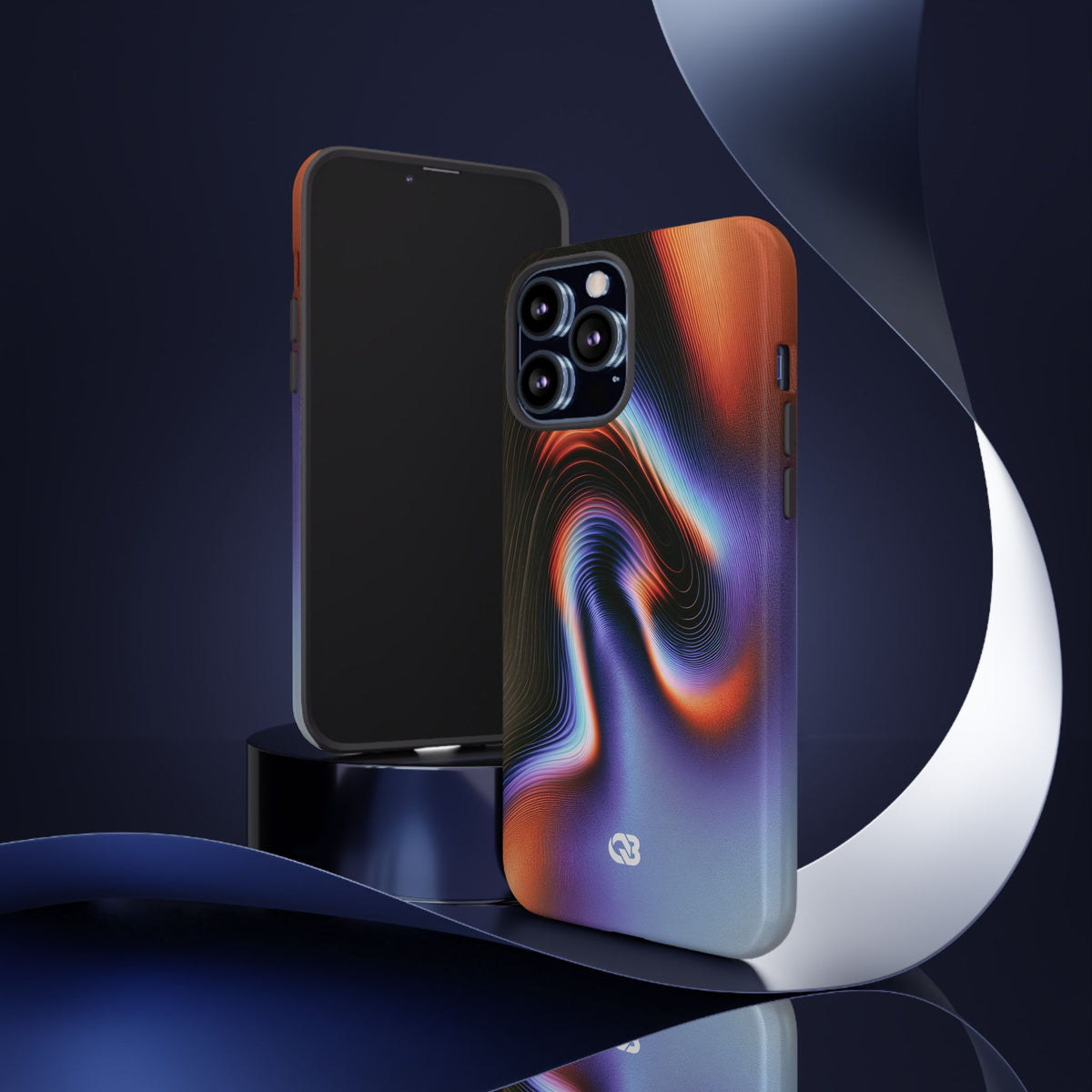 Prismatic Resonance · Tough Phone Case for iPhone · Purple