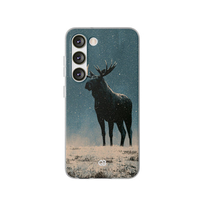 Nordic Boreal Moose · Lite Phone Case for Samsung · Blue