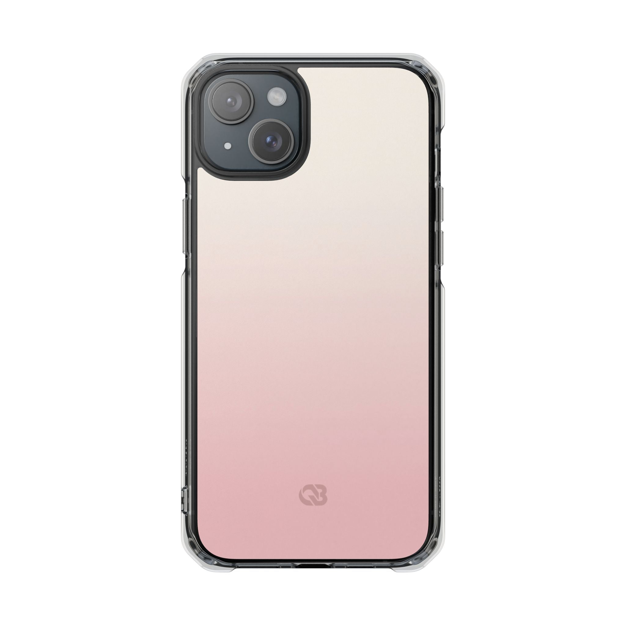 Pink Impact MagSafe Phone Case for iPhone - Frosted Blush Horizon