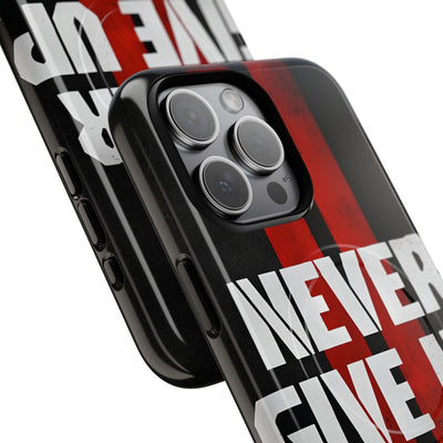 Crimson Grit Resolve · Tough+ Handyhülle für iPhone · Magsafe