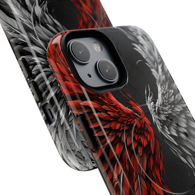 Split Crimson Wing · Tough+ Magsafe