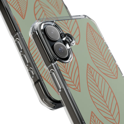 Sage Earth Leaves · Impact Telefoncover for iPhone · Magsafe