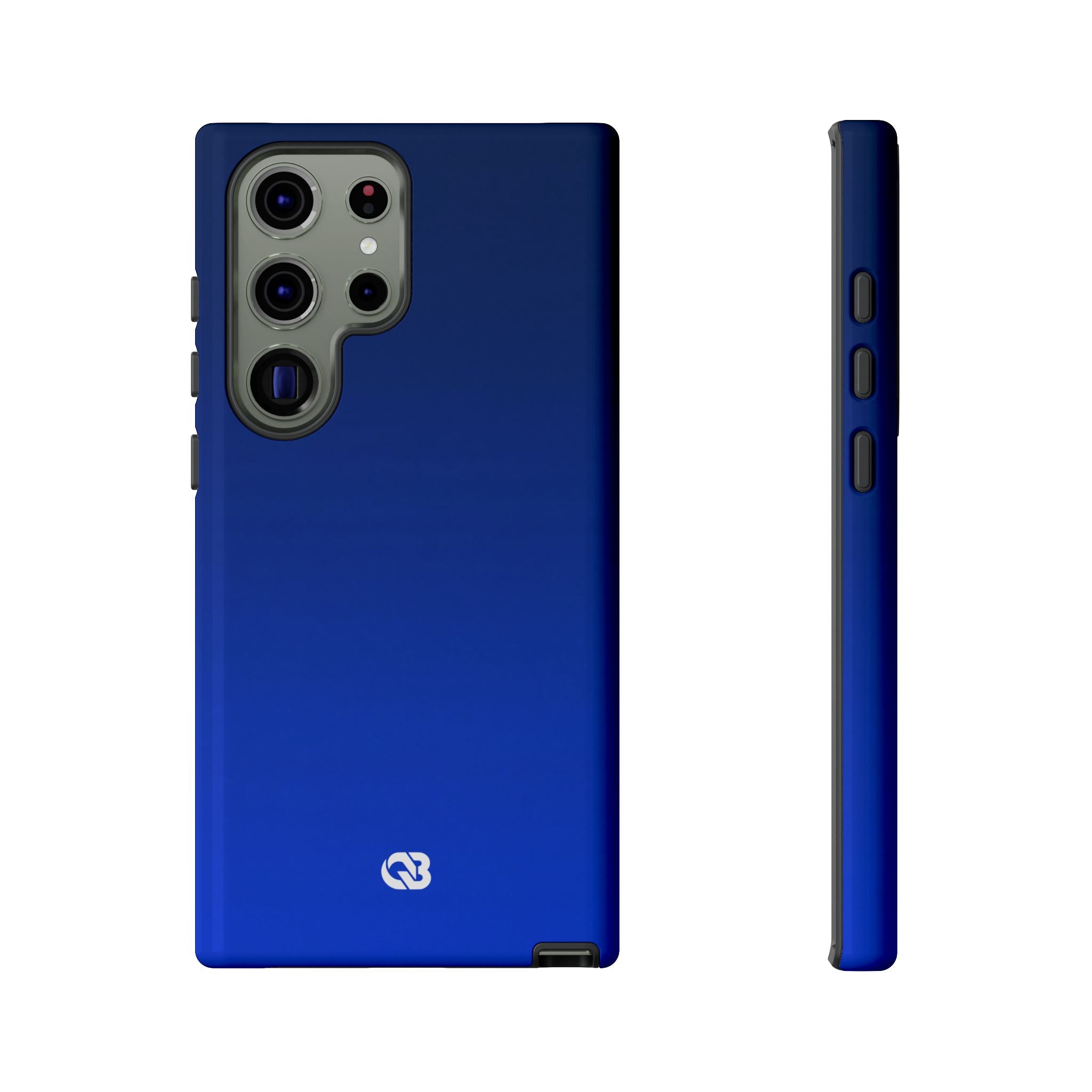 Blue Tough Phone Case for Samsung - Cobalt Depth Shift