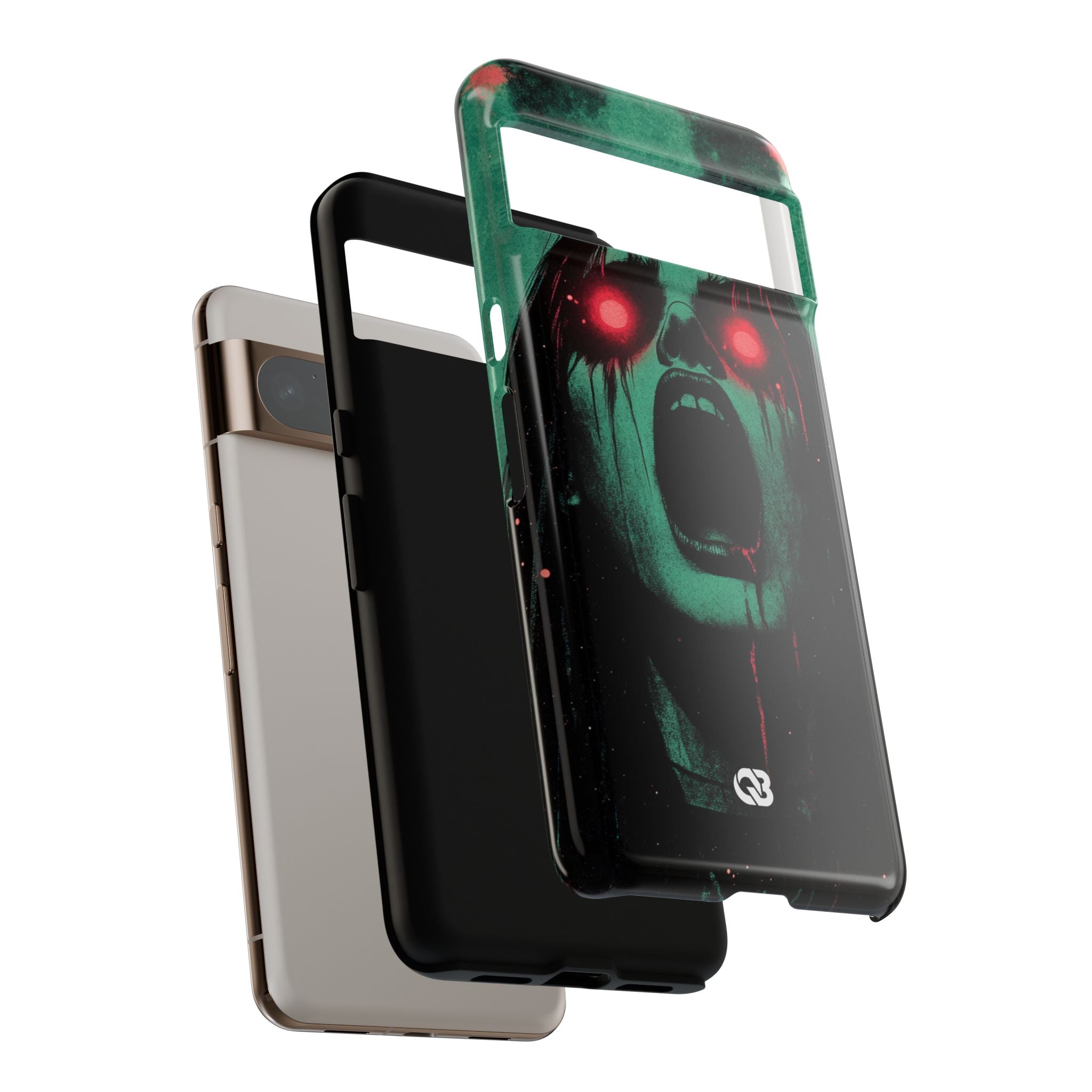 Crimson Emerald Scream · Tough Phone Case for Google Pixel