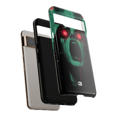 Crimson Emerald Scream · Tough Phone Case for Google Pixel