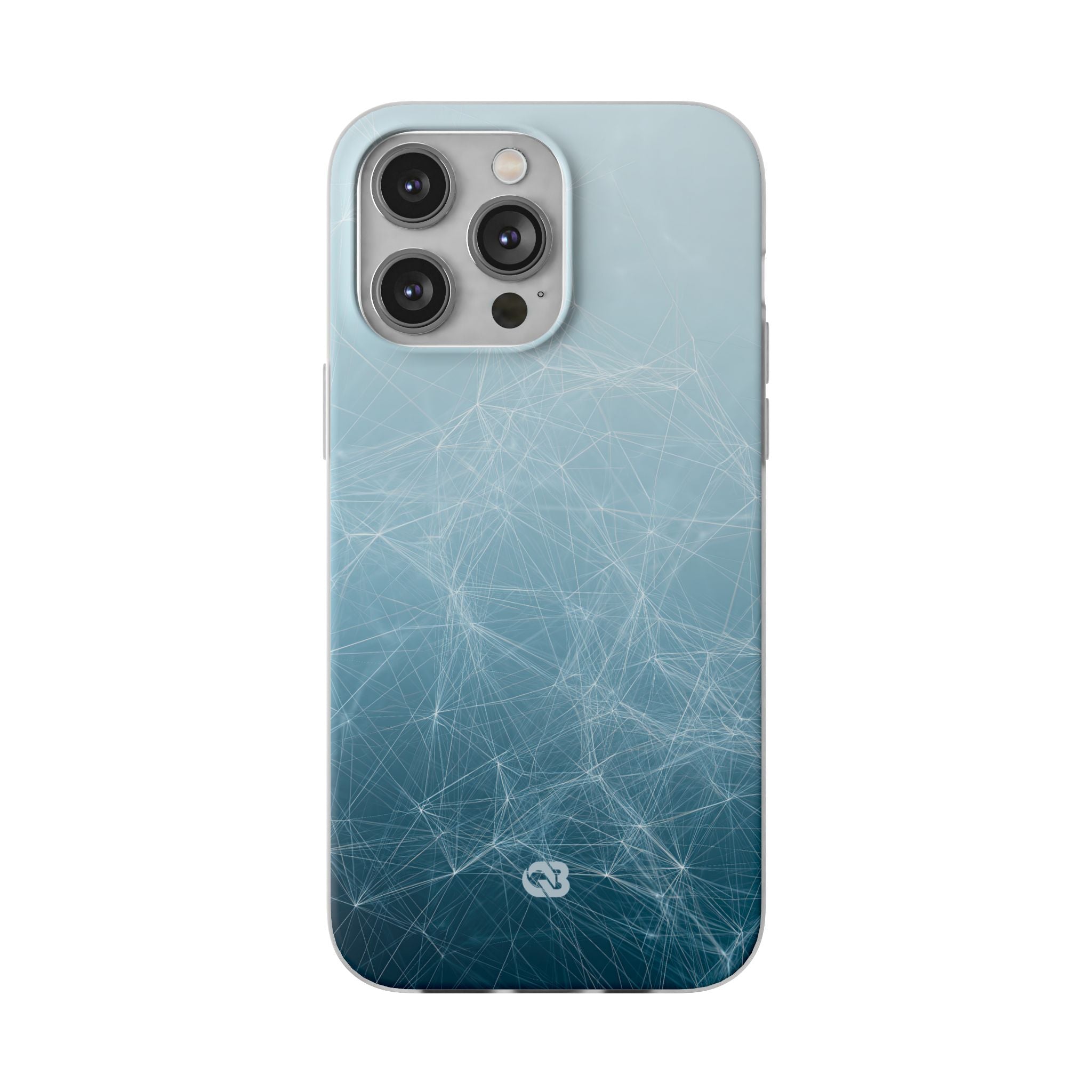 Teal Lite Phone Case for iPhone - Arctic Digital Nexus