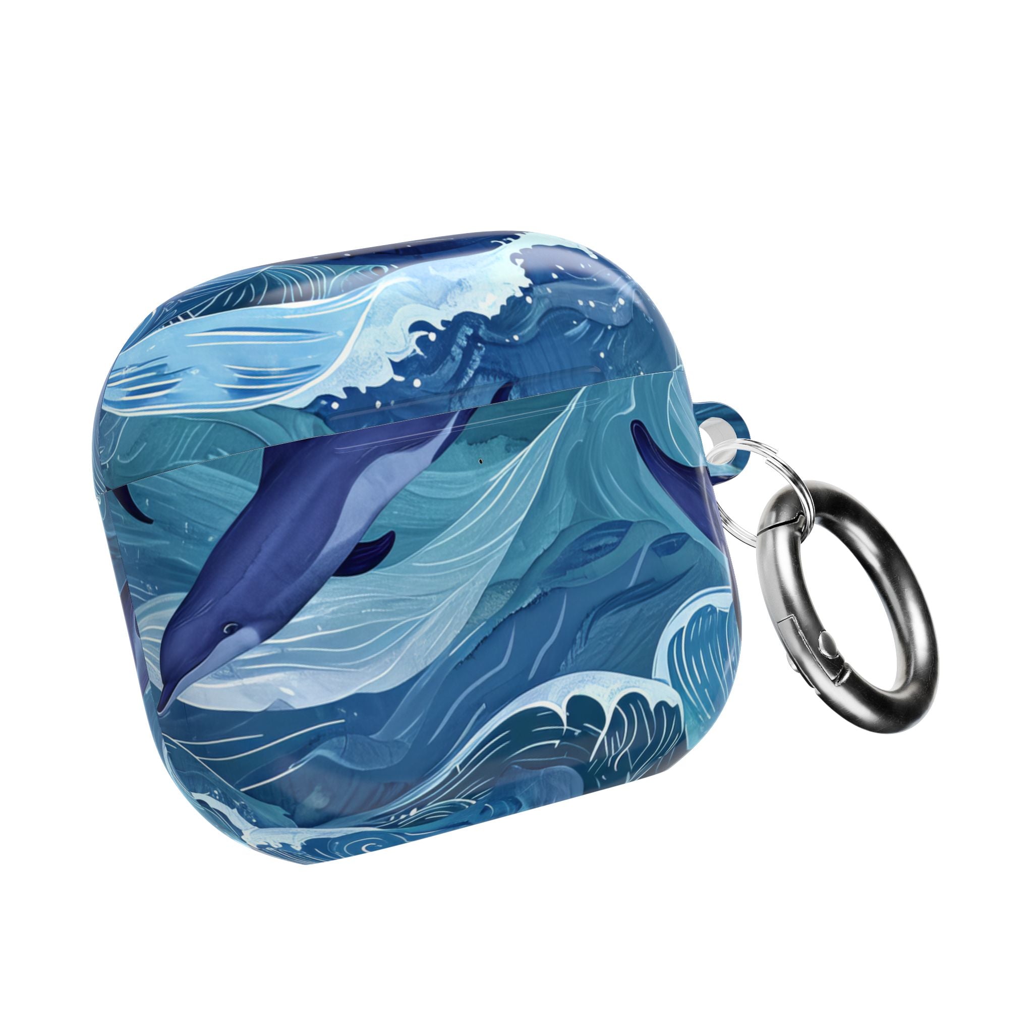 Dolphin Wave Dance - AirPods Case