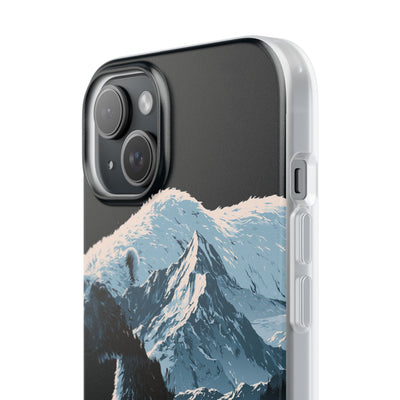Nordic Arctic Bear · Lite Phone Case for iPhone ·  Black