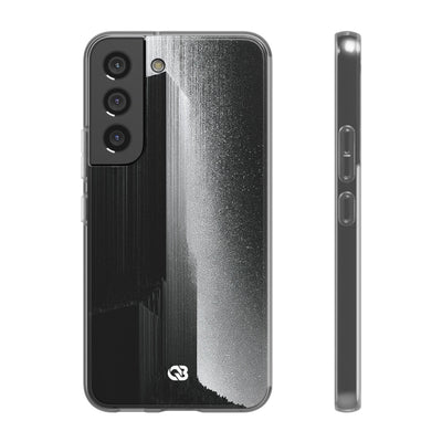 Black Lite Phone Case for Samsung - Brutalist Pixel Monolith