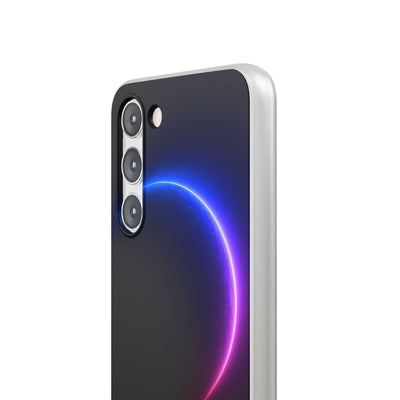 Luminous Eclipse · Lite Phone Case for Samsung · Black