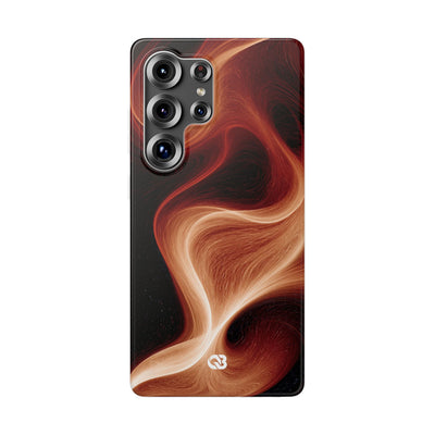Solar Ember Flow · Lite Phone Case for Samsung · Orange