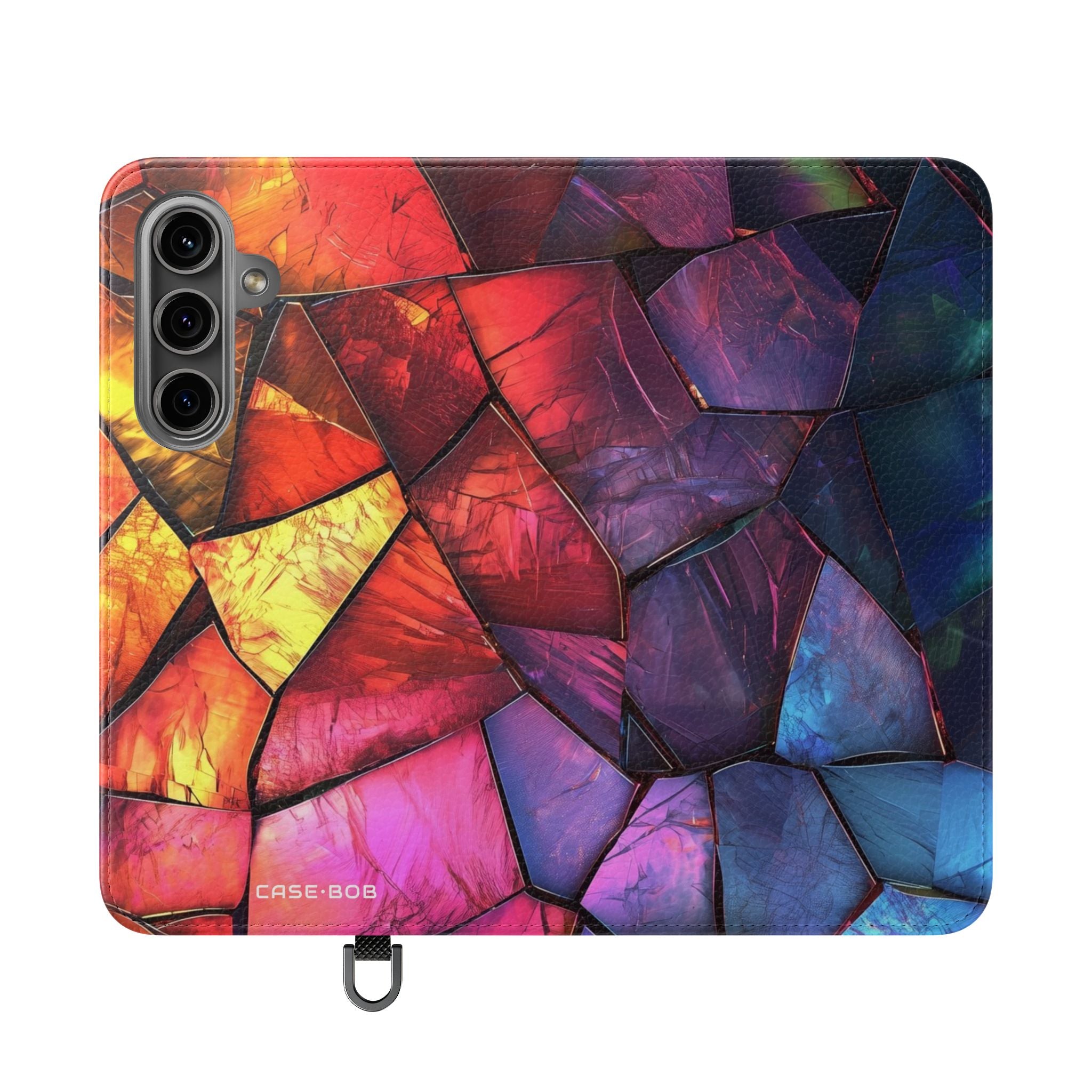 Crimson Shards - Samsung S24 Case - Wallet