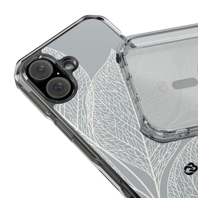 Grey Impact MagSafe Phone Case for iPhone - Frosted Ash Veins