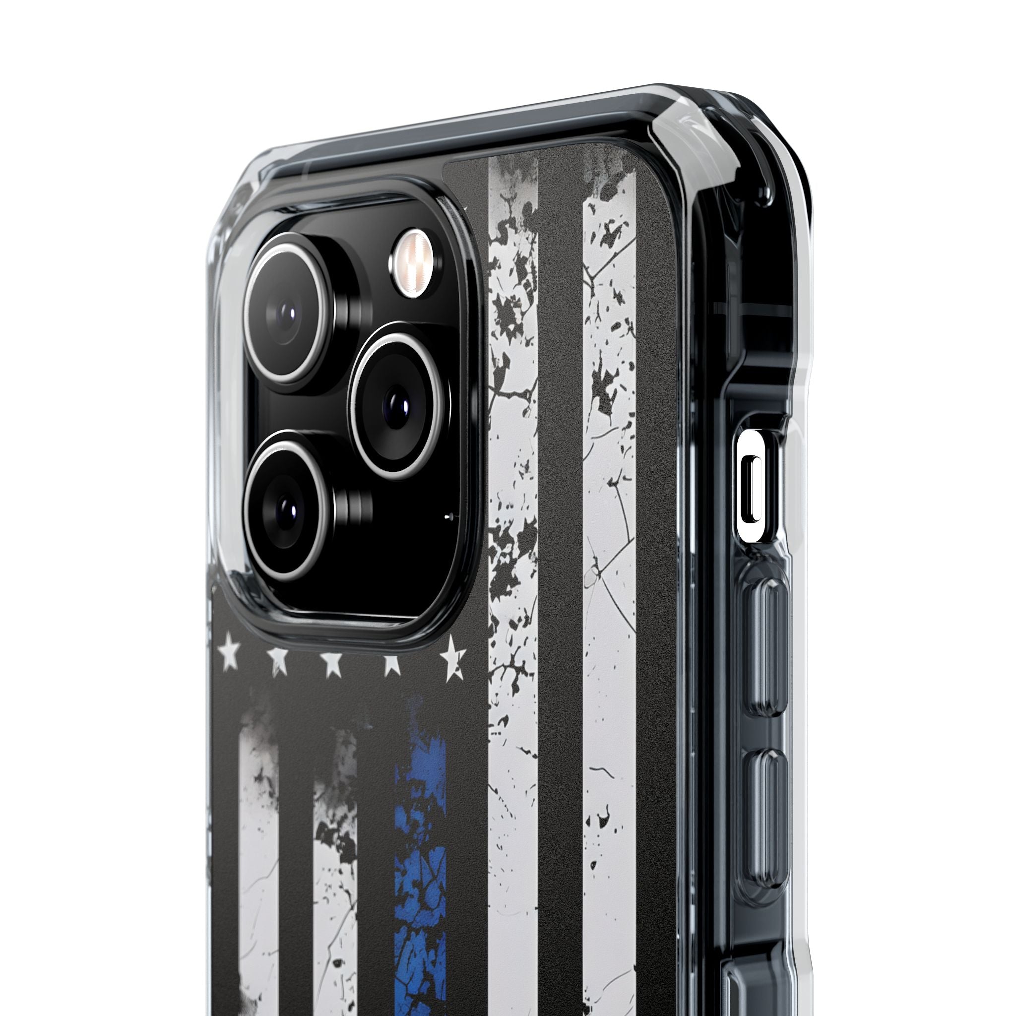 Gritty Cobalt Flag · Impact Phone Case for iPhone · Magsafe