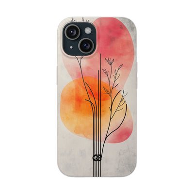 Crimson Bloom Lineage · Soft Phone Case for iPhone