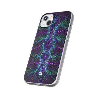 Electric Plasma Arbor · Lite Phone Case for iPhone ·  Purple