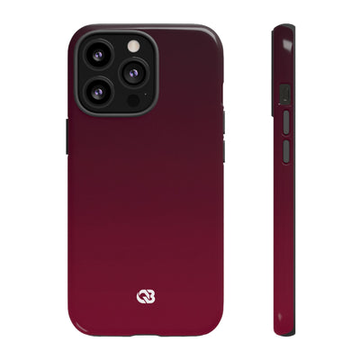 Bordeaux Spectrum · Tough Phone Case for iPhone · Red