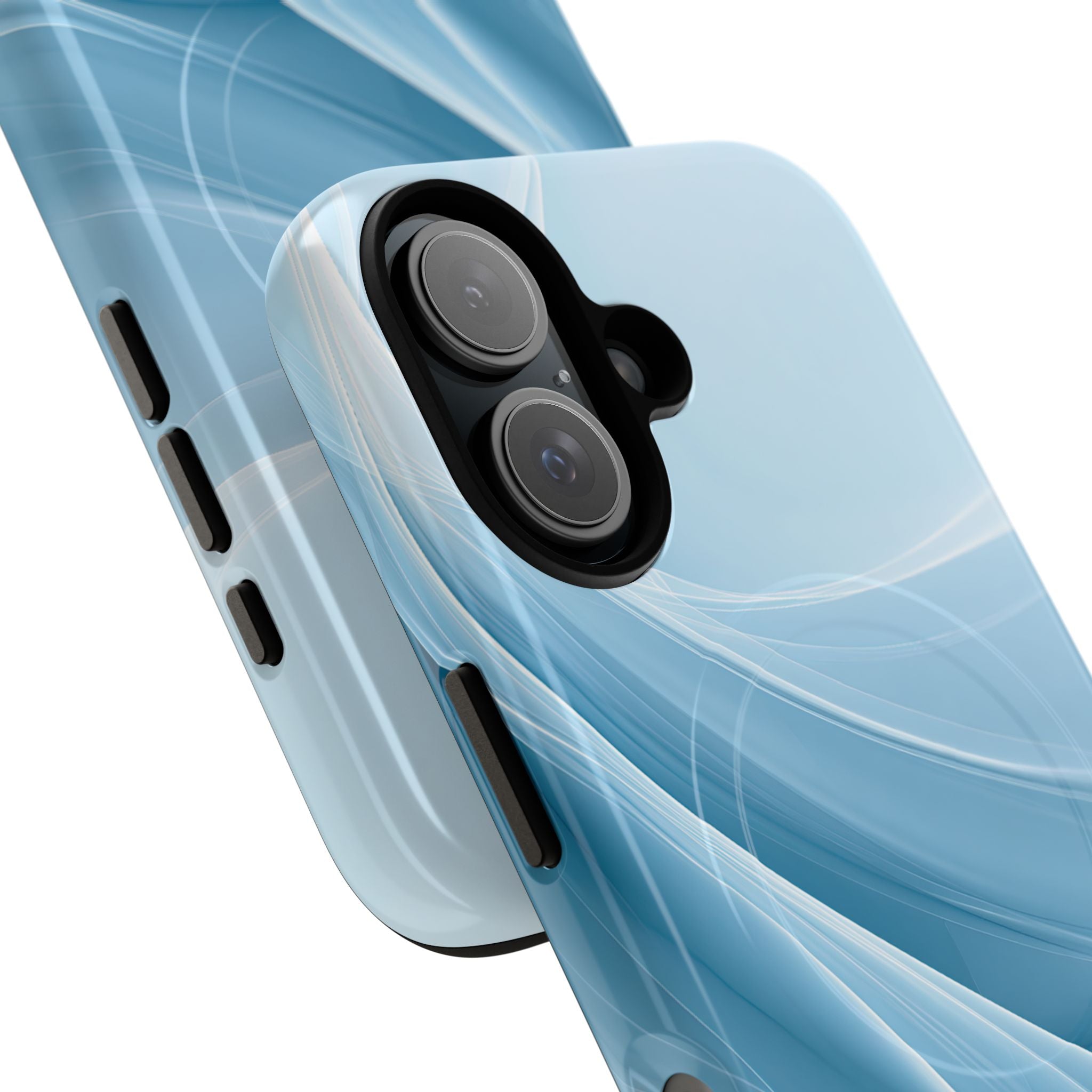Blue Tough 2.0 Magsafe Phone Case for iPhone - Arctic Silk Drift