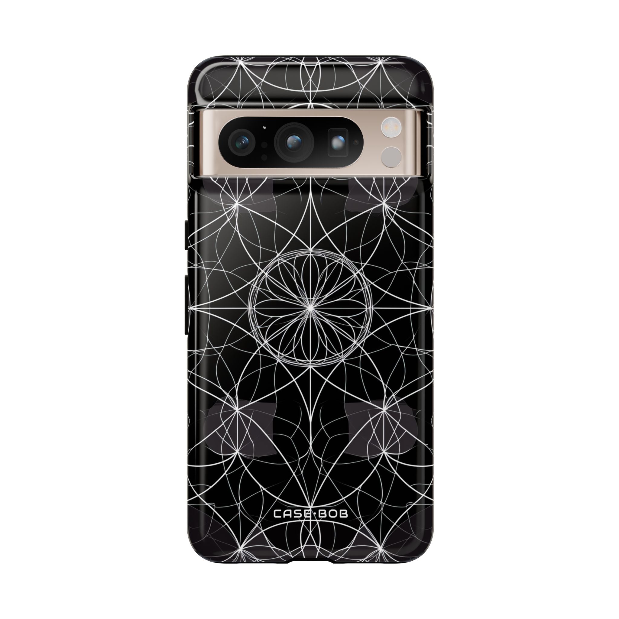 Strahlender Blütenblatt-Orbit Google Pixel 8 Pro Case - Tough