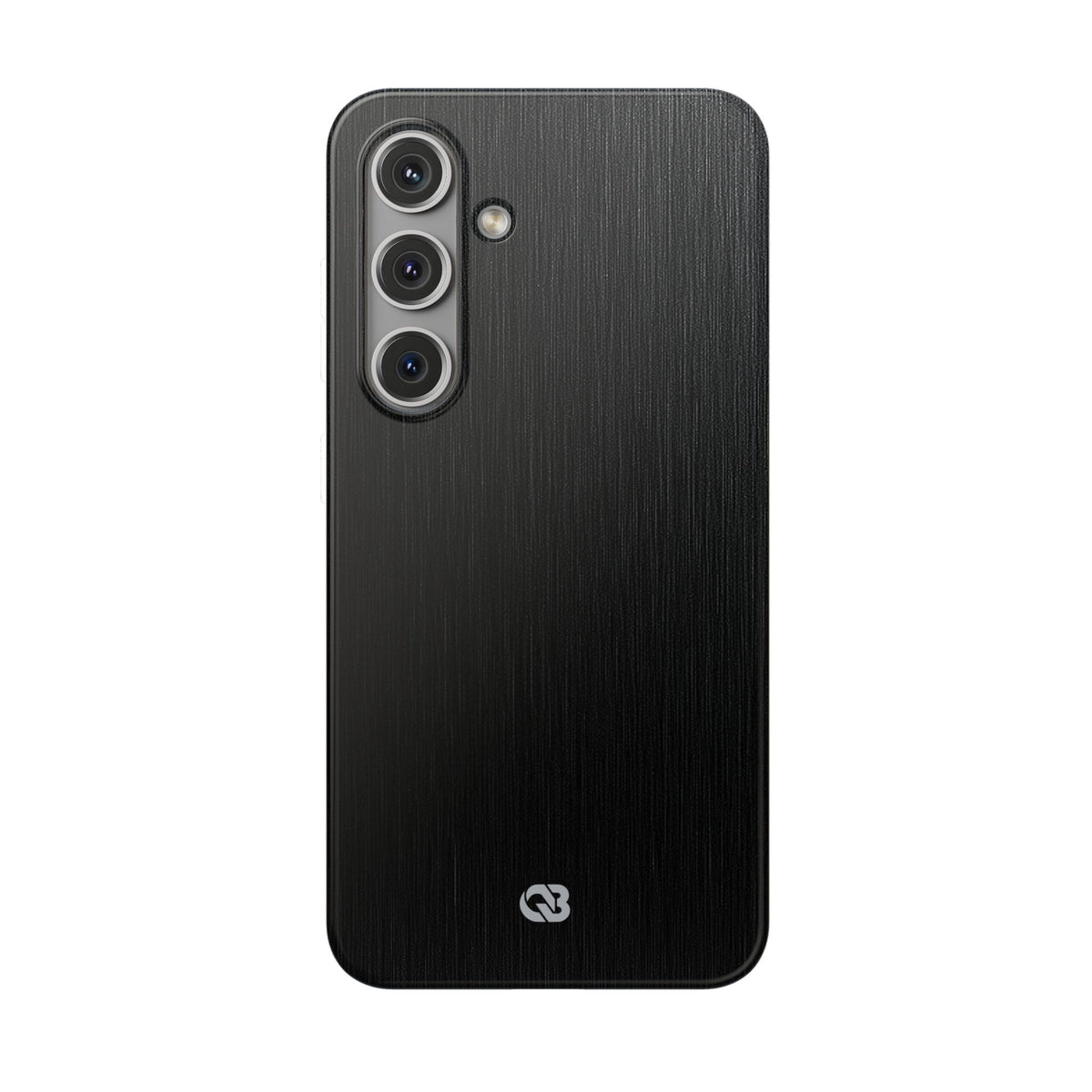 Obsidian Brushed Steel · Lite Phone Case for Samsung · Black