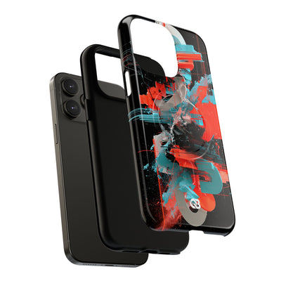 Fragmented Cyber Core · Tough 2.0 Magnetic Phone Case for iPhone · Black