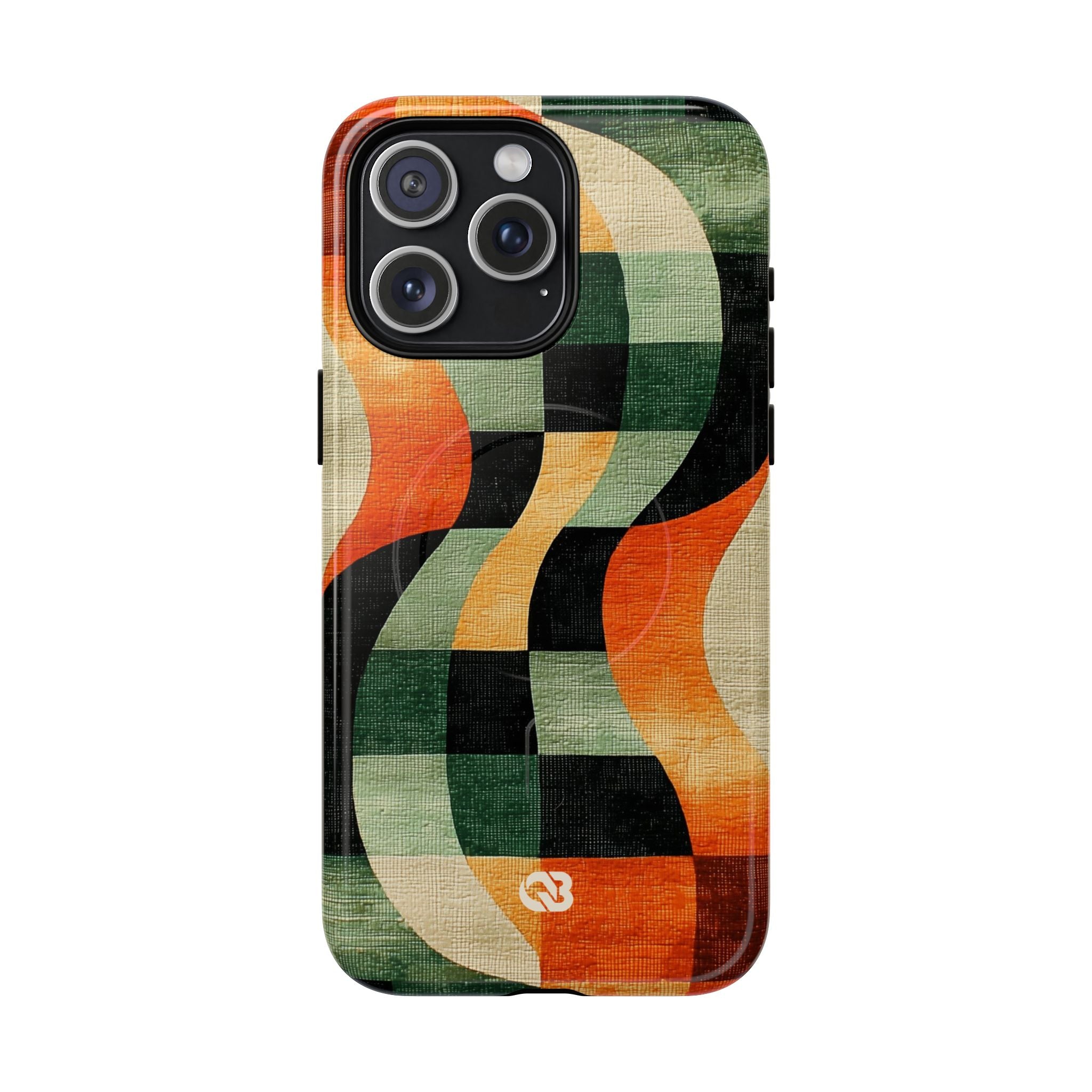 Burnt Orange Curve · Tough+ Phone Case for iPhone · Magsafe