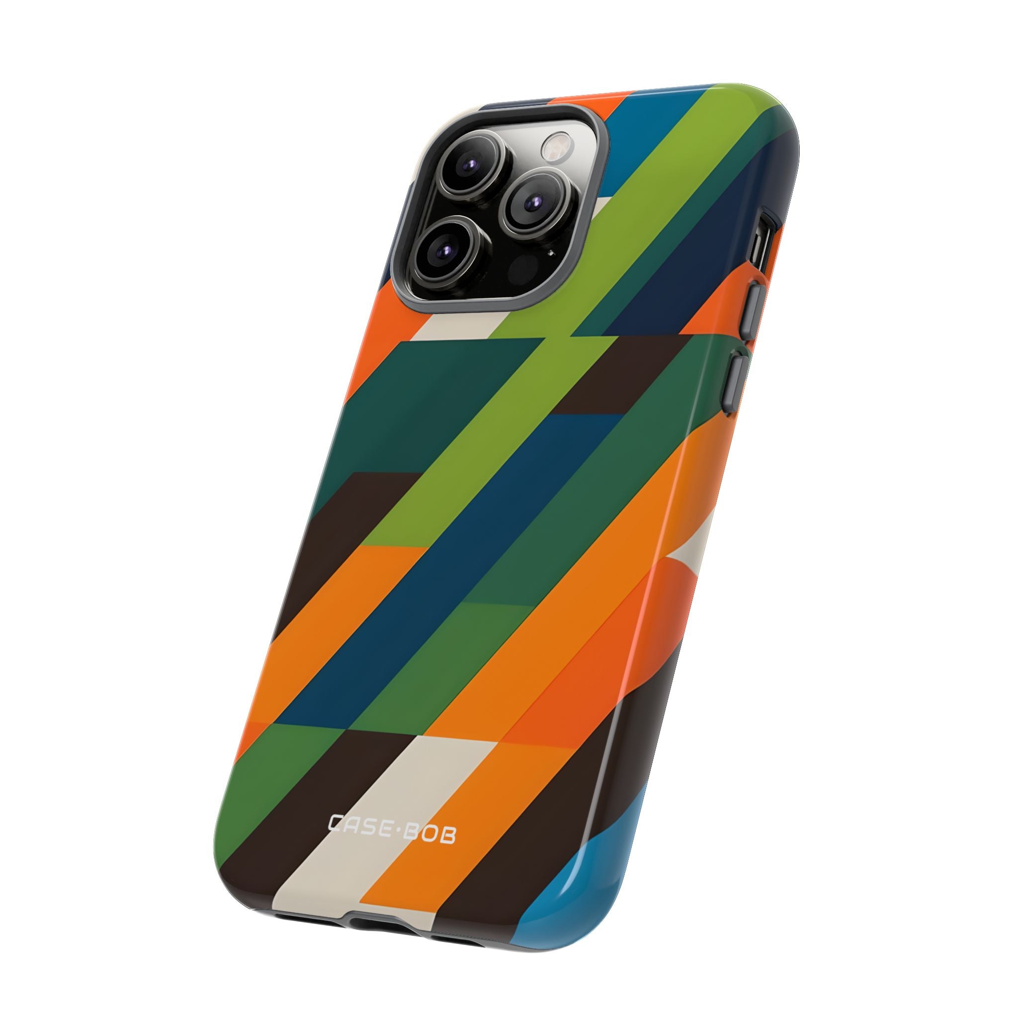 Diagonal Blaze iPhone 14 Pro Max Case - Tough