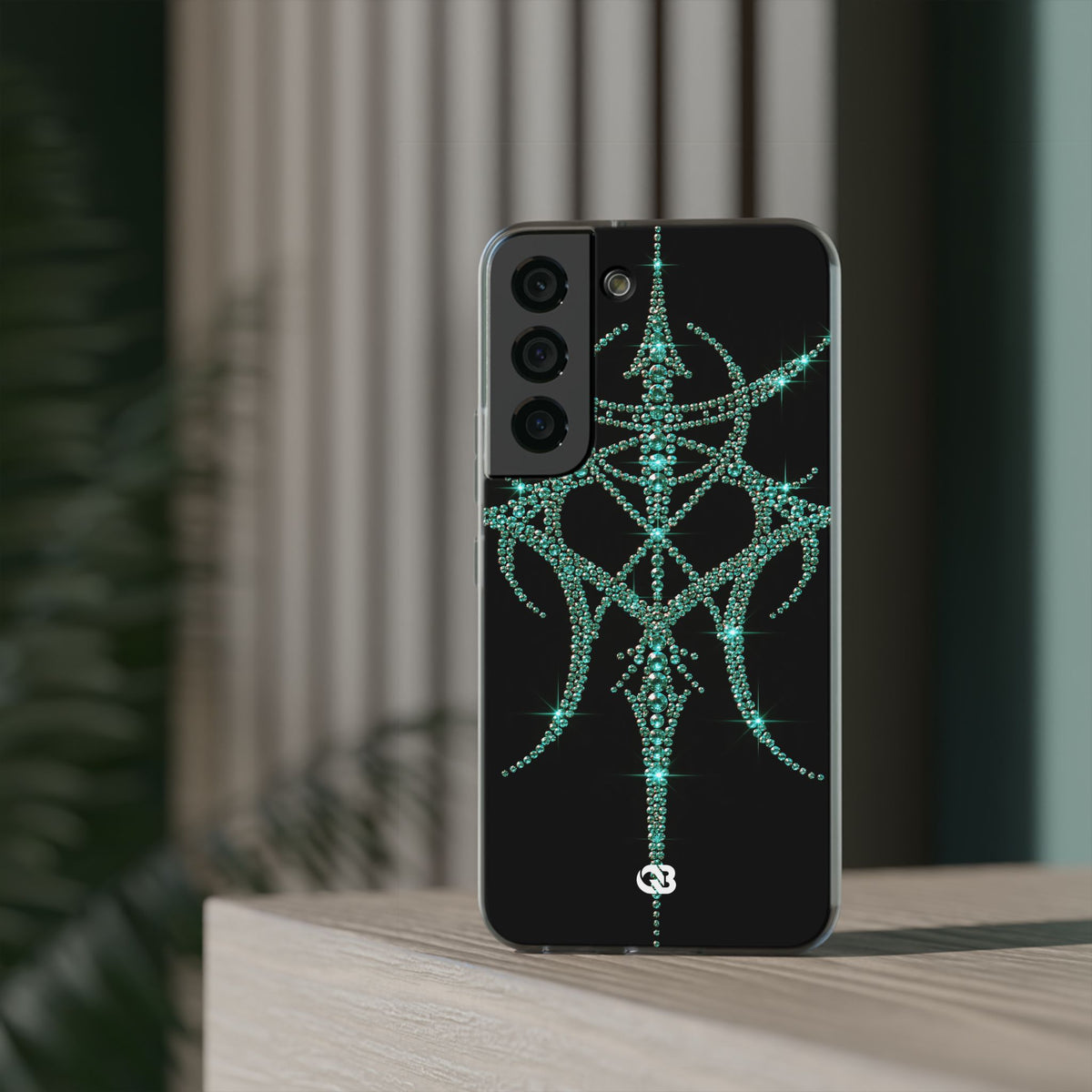 Teal Cyber Sigil · Lite Phone Case for Samsung · Teal