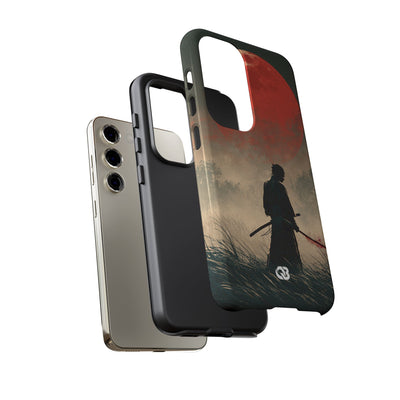 Crimson Moon Ronin · Tough Phone Case for Samsung · Red